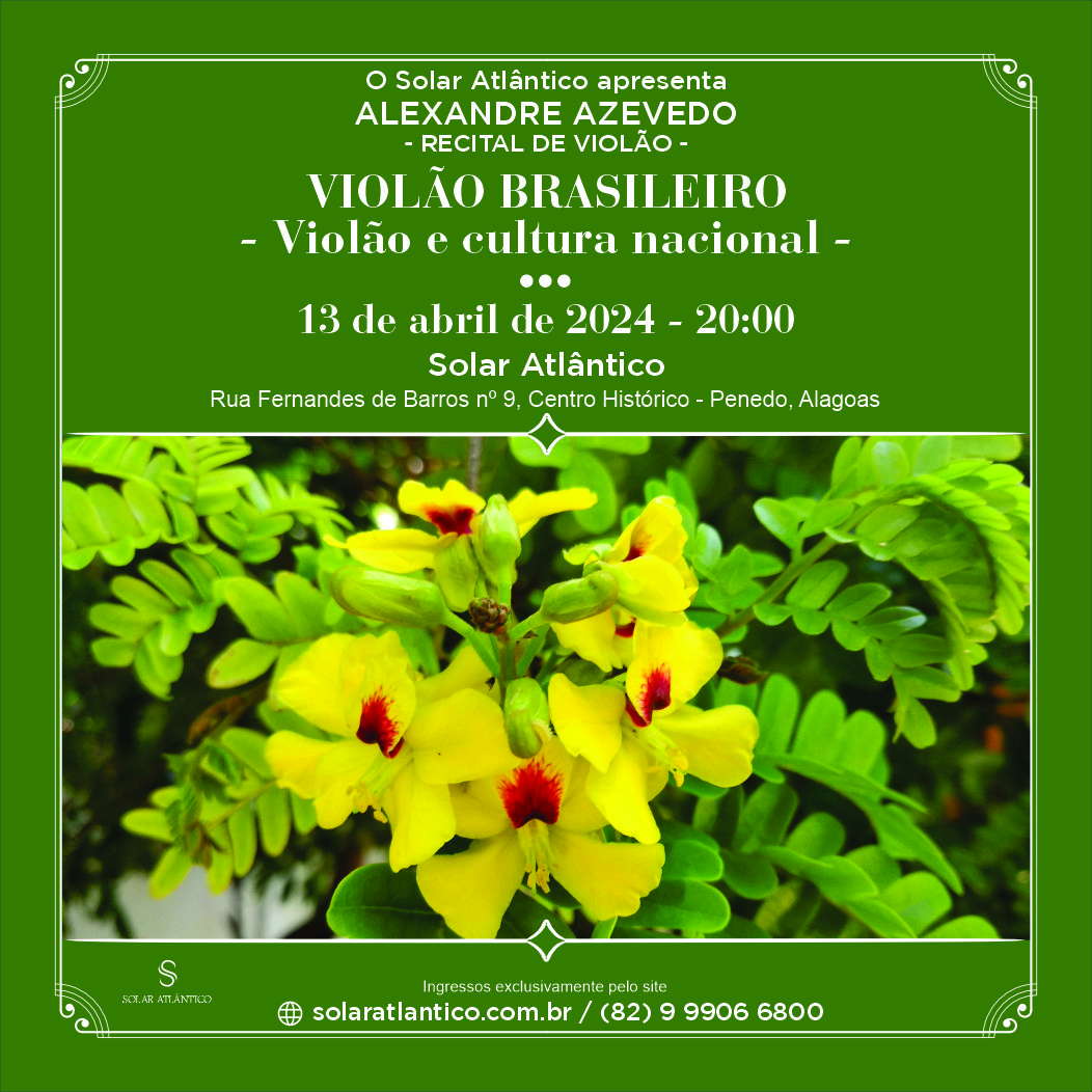 Recital "Violão brasileiro" - Alexandre Azevedo